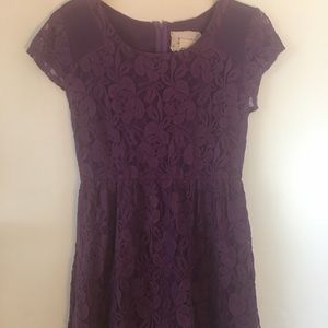 Coincidence Chance dress, Purple Lace, Sm